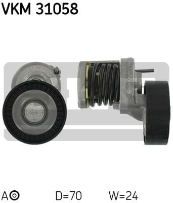 Tensioner belt VKM31058 - image 2