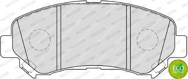 Brake pads front, Top Quality FDB4051 - image 4