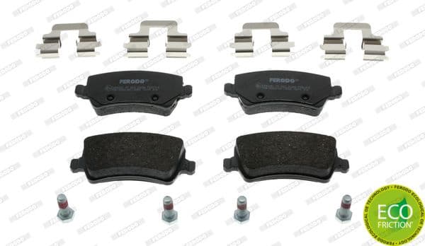 Brake pads rear, Top Quality FDB1918 - image 2