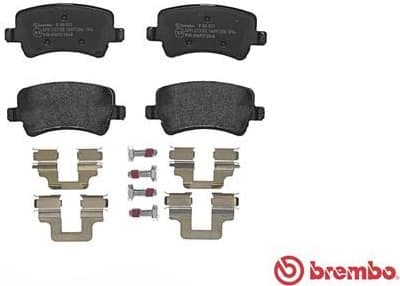 Brake pads rear, Top Quality P86021 - image 2