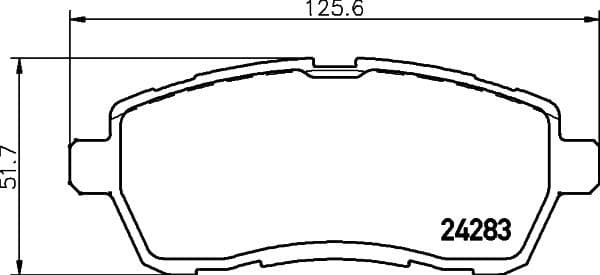 Brake Pad Set, disc brake 8DB 355 013-211 - image 4