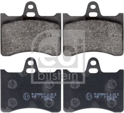 Brake Pad Set, disc brake 116036