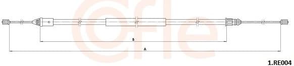 Cable Pull, parking brake 92.1.RE004