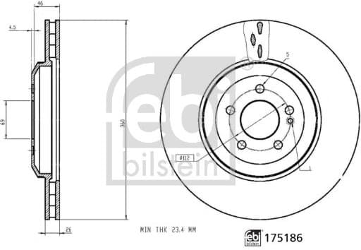 Brake Disc 175186