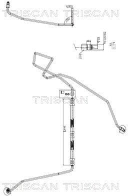 Hydraulic Hose, steering 8516 27002