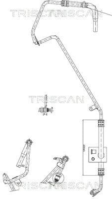 Hydraulic Hose, steering 8516 29018
