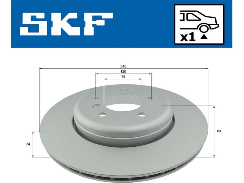 Brake Disc VKBD 90336 V1 - image 2