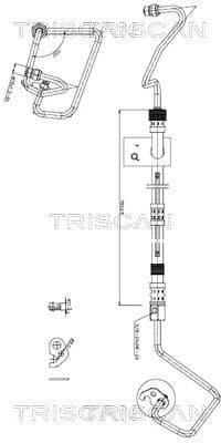 Hydraulic Hose, steering 8516 16026
