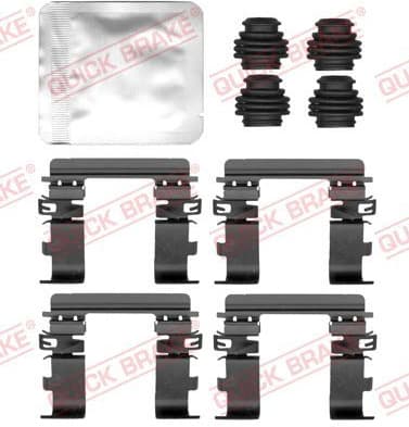 Accessory Kit, disc brake pad 109-0198