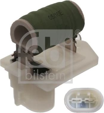 Resistor, interior blower febi Plus 100494