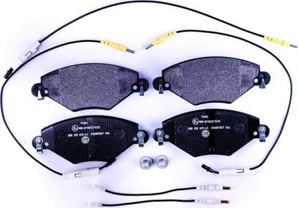 Brake Pad Set, disc brake 8DB 355 019-411