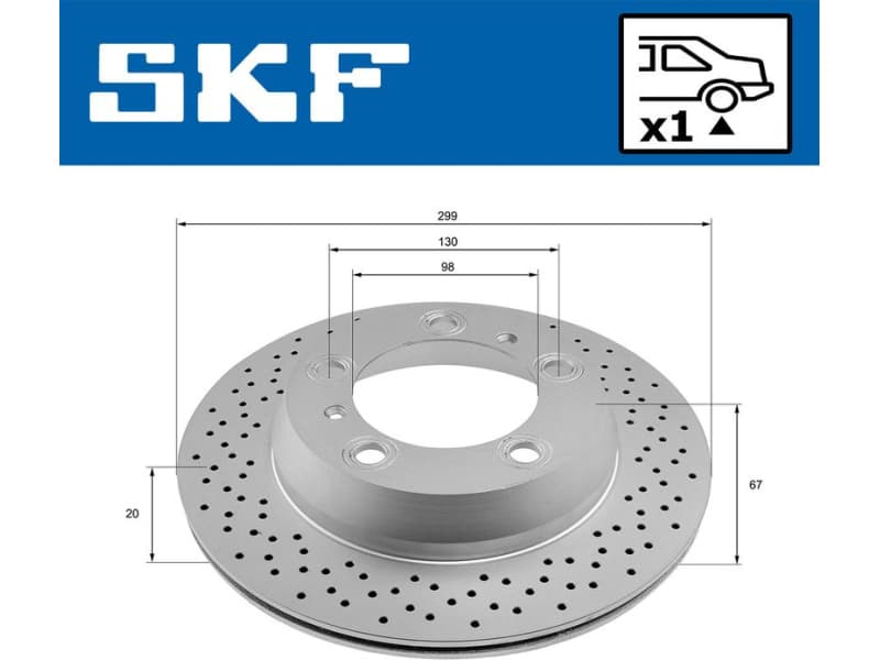 Brake Disc VKBD 90746 V1 - image 2