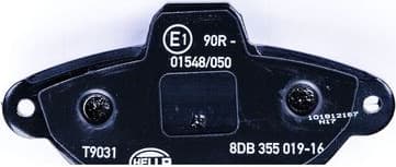 Brake Pad Set, disc brake 8DB 355 019-161 - image 2