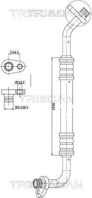 High/Low-pressure Line, air conditioning 9010 28002