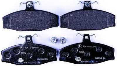 Brake Pad Set, disc brake 8DB 355 017-931