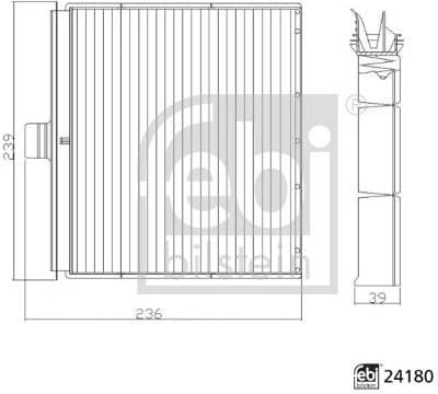 Filter, cabin air 24180 - image 2