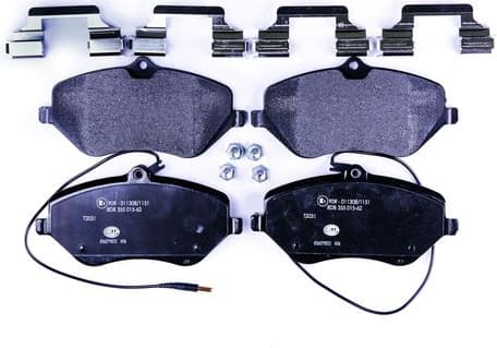 Brake Pad Set, disc brake 8DB 355 015-621