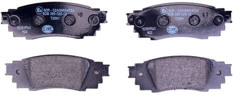 Brake Pad Set, disc brake 8DB 355 025-121