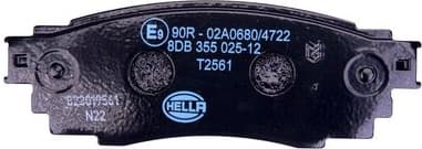 Brake Pad Set, disc brake 8DB 355 025-121 - image 2