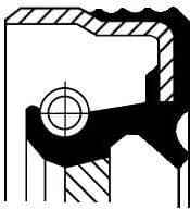 Shaft Seal, transfer case 01034939B - image 2