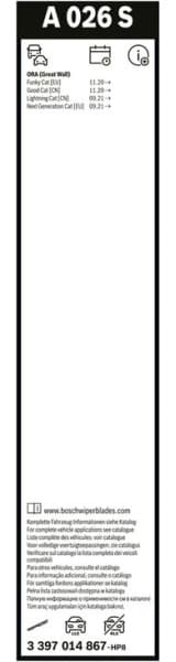 Wiper Blade Aerotwin 3 397 014 867 - image 9