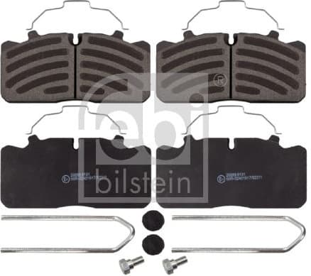 Brake Pad Set, disc brake 16564