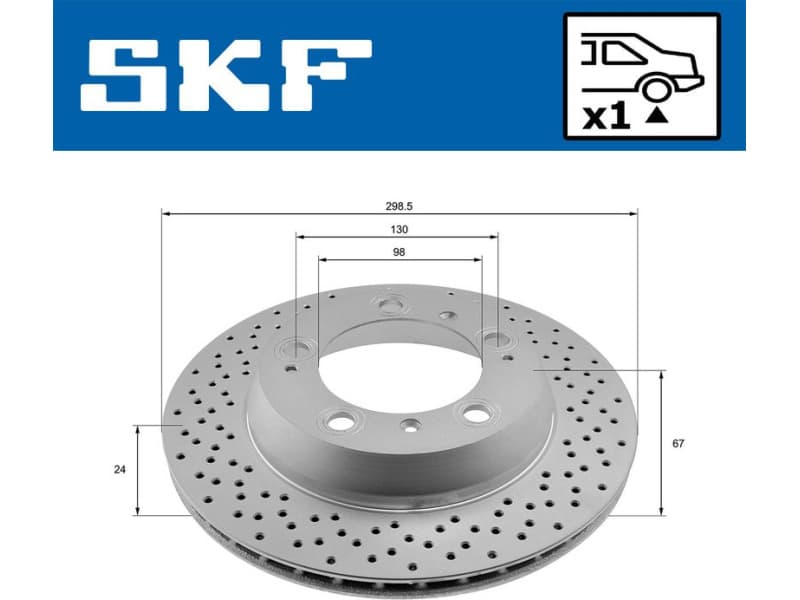 Brake Disc VKBD 90888 V1 - image 2
