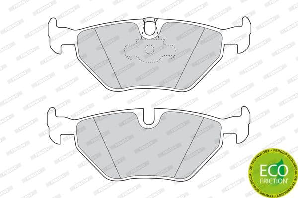 Brake pads rear, Top Quality FDB1075 - image 3