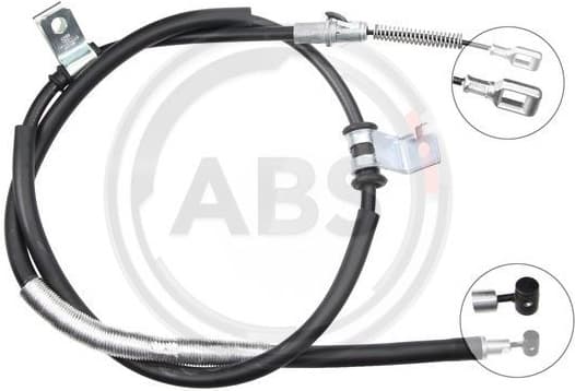 Cable Pull, parking brake K16998