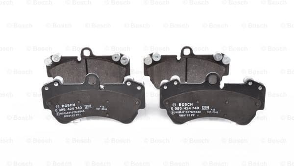 Brake Pad Set, disc brake 0986424740 - image 3