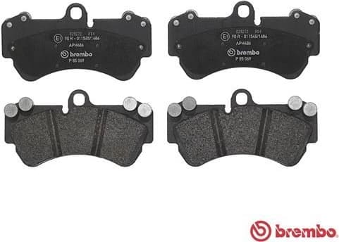 Brake Pad Set, disc brake PRIME LINE P85069 - image 2
