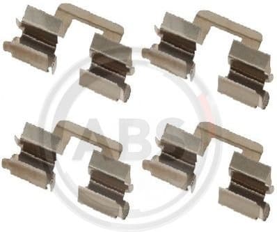 Accessory Kit, disc brake pad 1606Q