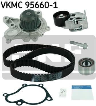 Timing belt kit with water pump VKMC 95660-1 - image 3