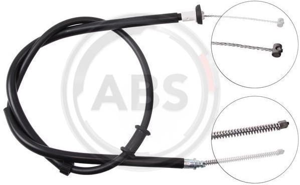 Cable Pull, parking brake K16638