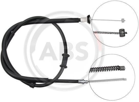 Cable Pull, parking brake K16898