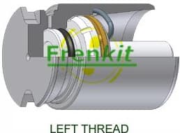 Brake caliper piston with adjustment unit K485205L - image 2