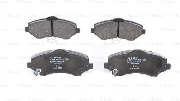 Brake Pad Set, disc brake 0986494493