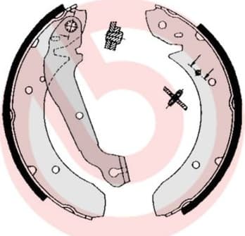 Brake Shoe Set ESSENTIAL LINE S 24 506