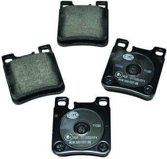Brake Pad Set, disc brake 8DB 355 007-581