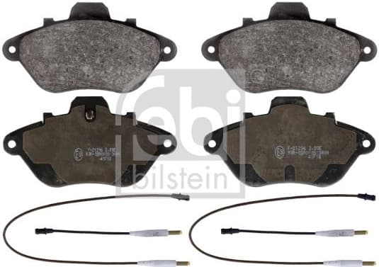 Brake Pad Set, disc brake 116039