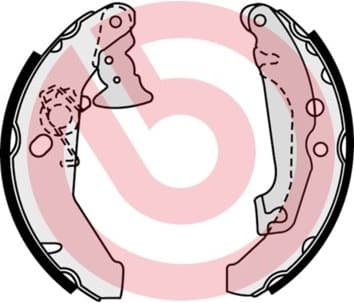 Brake Shoe Set ESSENTIAL LINE S 24 518