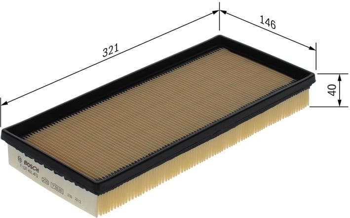 Air Filter F026400452 - image 6