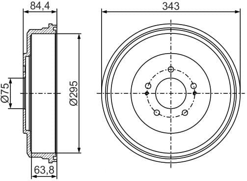 Brake Drum 0986477285 - image 10