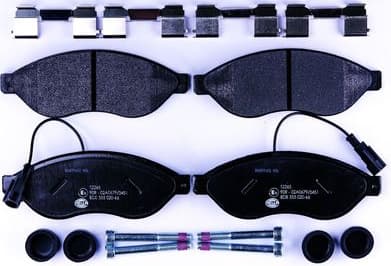 Brake Pad Set, disc brake 8DB 355 020-661