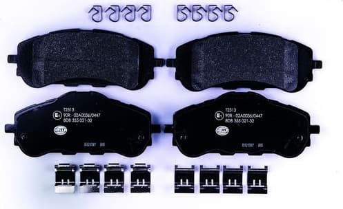 Brake Pad Set, disc brake 8DB 355 021-321