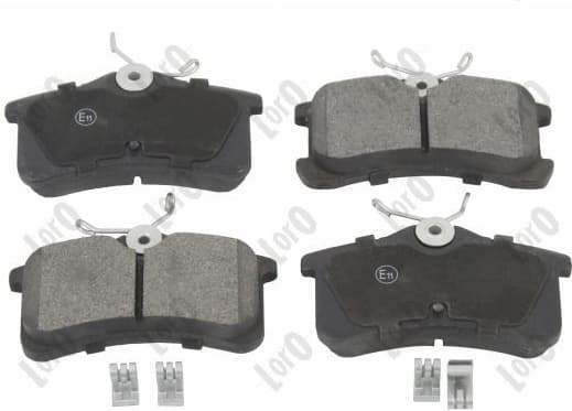 Brake Pad Set, disc brake LORO 231-02-105