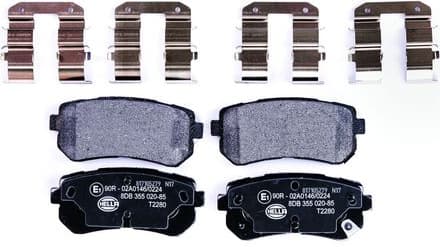 Brake Pad Set, disc brake 8DB 355 020-851