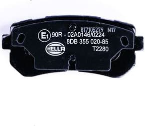 Brake Pad Set, disc brake 8DB 355 020-851 - image 2