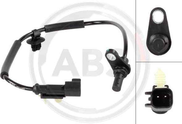 Sensor, wheel speed 33034