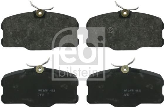 Brake Pad Set, disc brake 16248